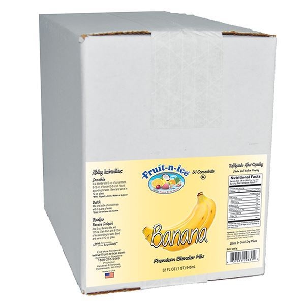 Fruit-N-Ice Blender Mix Banana 3:1 Case