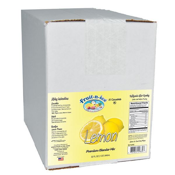 Fruit-N-Ice Blender Mix Lemon 3:1 Case