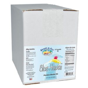 Fruit-N-Ice Blender Mix Blue Hawaii 6 Pack Case