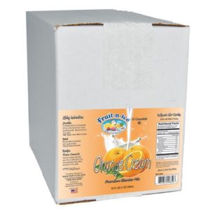 Fruit-N-Ice Blender Mix Orange Cream 6 Pack Case