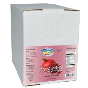 Fruit-N-Ice Blender Mix Pomegranate 6 Pack Case