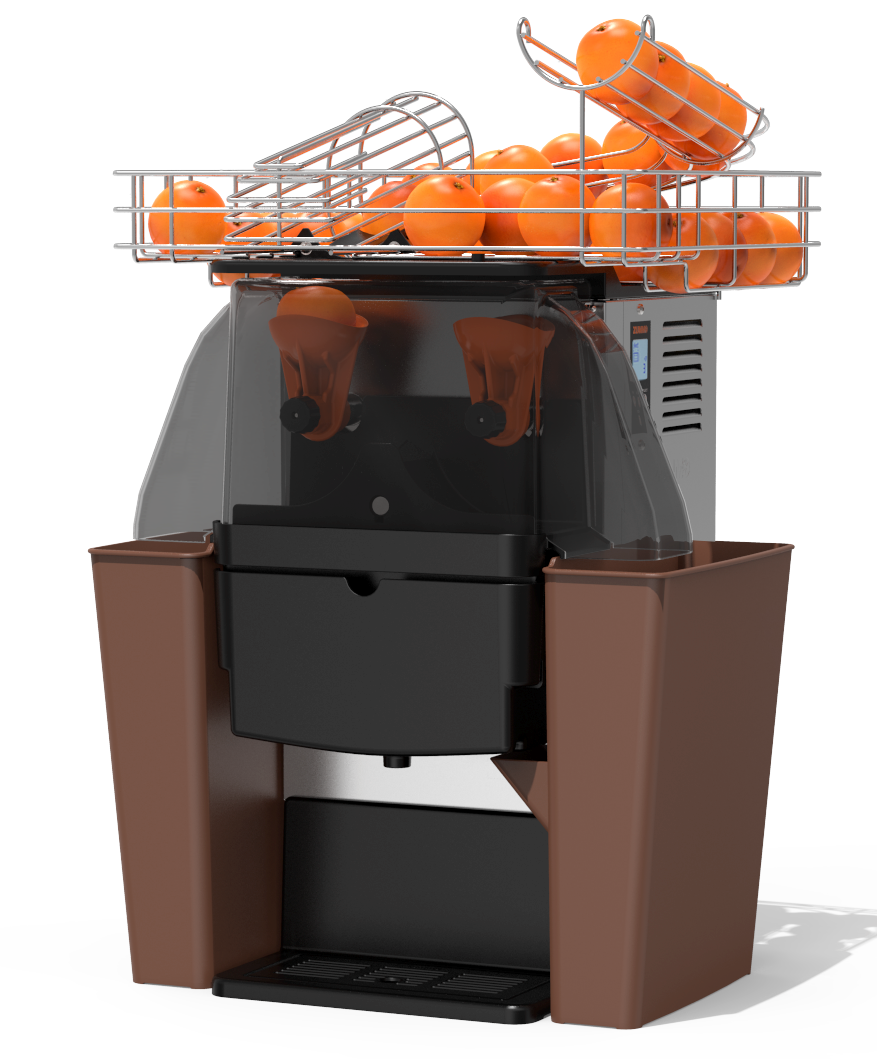 Zummo Z06-NBR Brown Automatic Citrus Juicer Squeezer