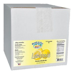 Fruit-N-Ice Granita Frozen Drink Mix Lemonade 4:1 Case