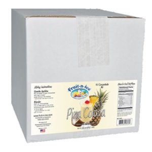 Fruit-N-Ice Granita Frozen Drink Mix Pina Colada 4:1 Case