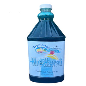 Fruit-N-Ice Granita Frozen Drink Mix Blue Hawaii 4:1 Bottle