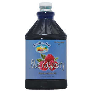 Fruit-N-Ice Granita Frozen Drink Mix Blue Raspberry 4:1 Bottle