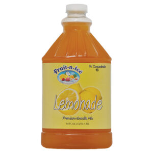 Fruit-N-Ice Granita Frozen Drink Mix Lemonade 4:1 Bottle