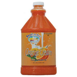 Fruit-N-Ice Granita Frozen Drink Mix Orange Cream 4:1 Bottle