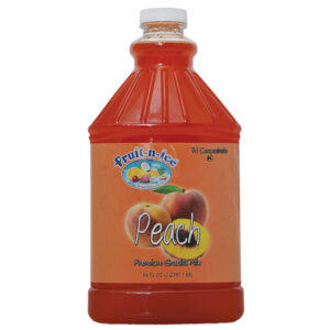 Fruit-N-Ice Granita Frozen Drink Mix Peach 4:1 Bottle