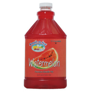 Fruit-N-Ice Granita Frozen Drink Mix Watermelon 4:1 Bottle