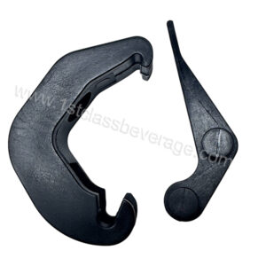 Elmeco #48 Kit Black Hinge Hook + Front Hinge