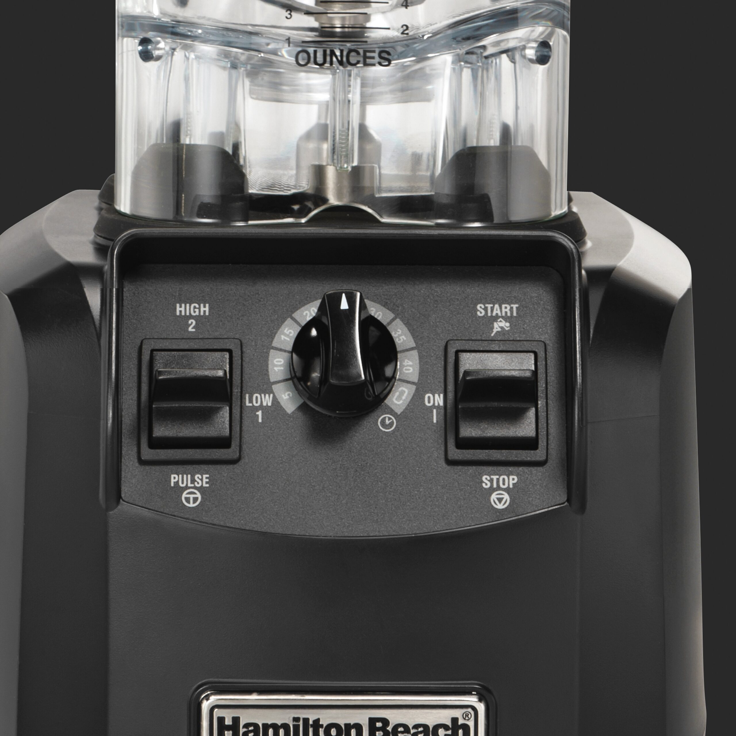 Hamilton Beach Commercial Fury HBH550 3 HP High Performance Bar Blender 64oz